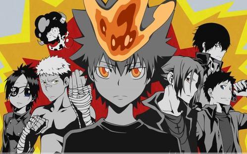 Официальный календарь Katekyo Hitman Reborn! на 2012 год.